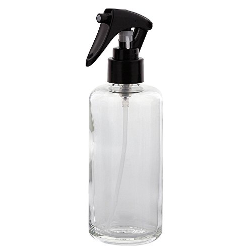 Kosmetex Leere Glassprühflasche, Sprühdüse, 200 ml, klar oder matt