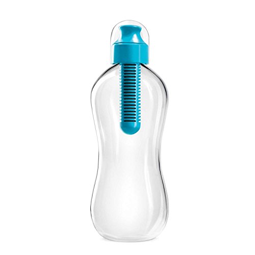 Bobble 814547017908 Wasserfilterflasche, 550 ml, blau