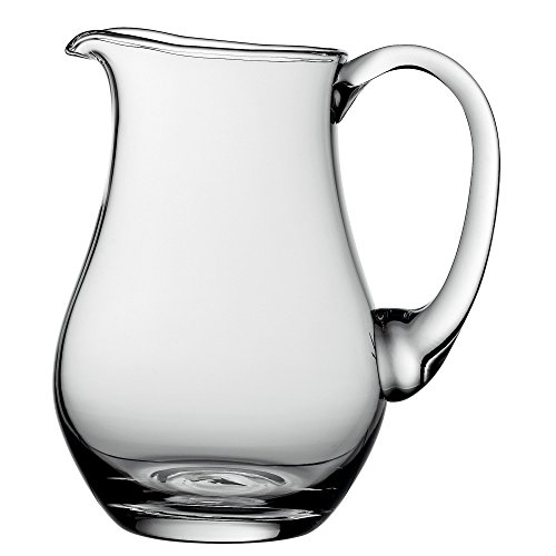 WMF Polo Glaskrug 1,5l, Wasserkrug aus Glas, Krug mit Henkel, spülmaschinengeeignet