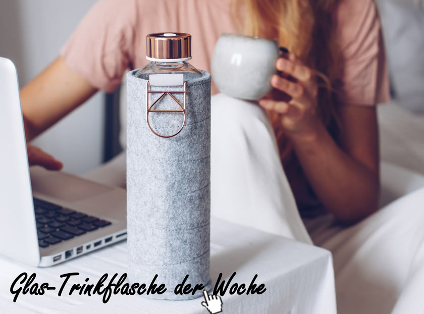 glas-trinkflasche der woche